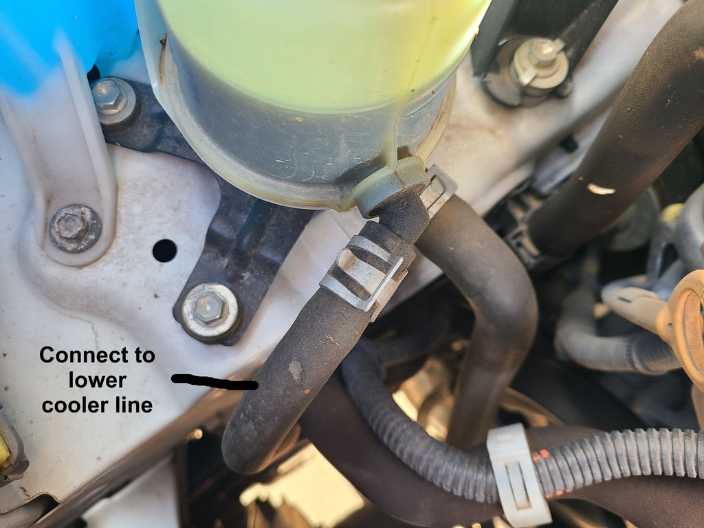2007-2021 5.7L Tundra Power Steering Cooler Bracket