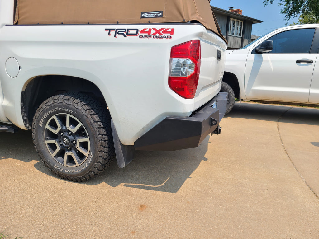 2014-2021 Tundra Rear Bumper Manufacturing Drawings
