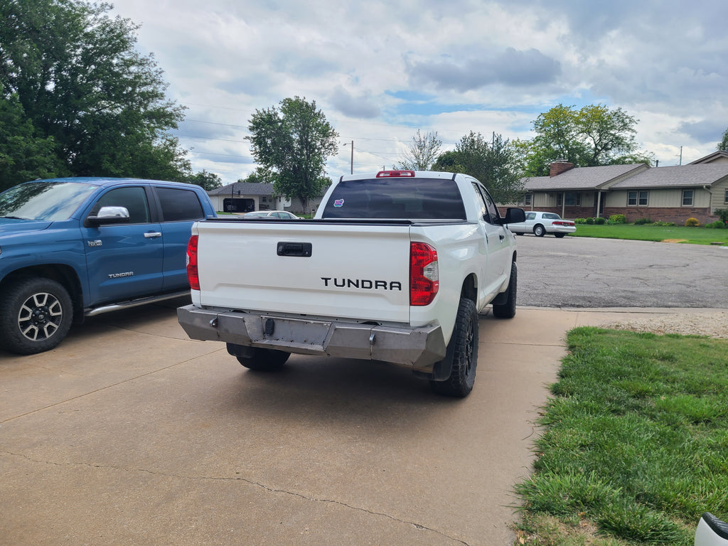 2014-2021 Tundra Rear Bumper Manufacturing Drawings