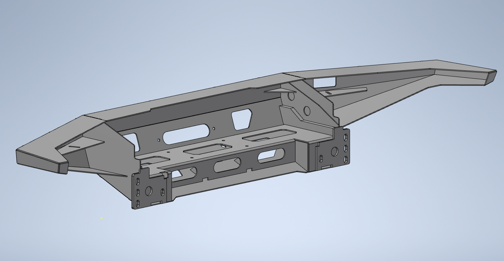 2007-2021 Tundra Front Bumper Manufacturing Drawings