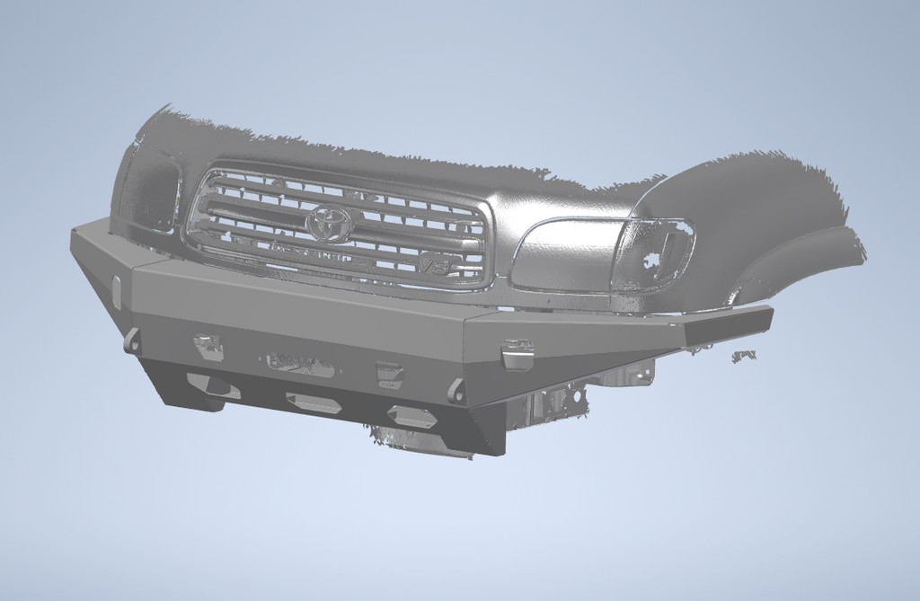 2000-2006 Tundra Front Bumper Manufacturing Drawings