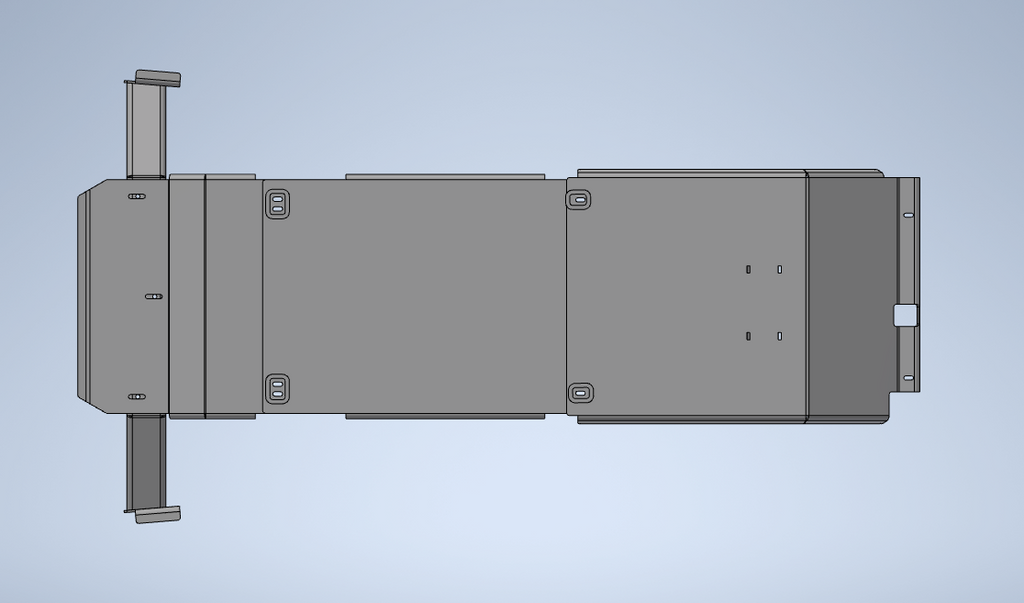 2003-2009 4Runner, FJ, GX470 Skid Plate Manufacturing Drawings