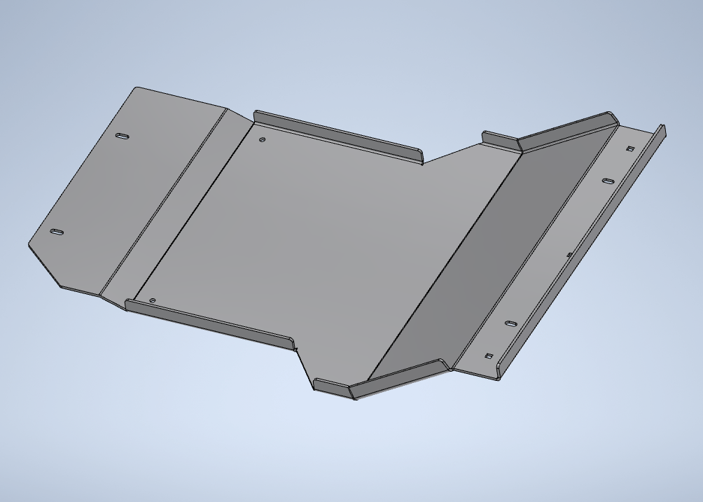 2007-2021 Tundra and Sequoia Skid Plate Shipped via SendCutSend