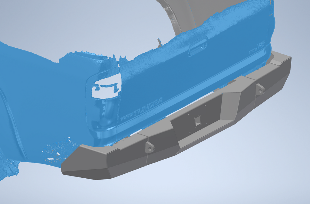 2000-2006 Tundra Rear Bumper Manufacturing Drawings Coming Soon
