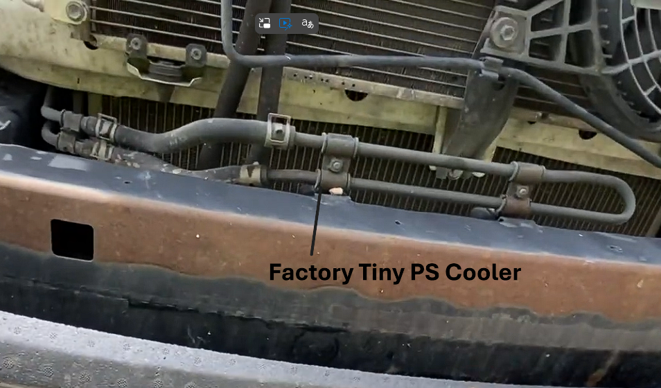 2000-2006 Tundra Power Steering Cooler Bracket