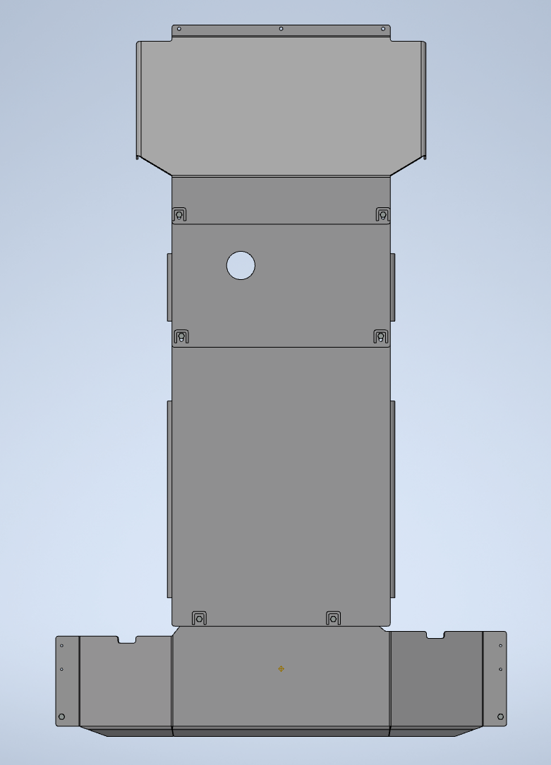 2000-2006 Tundra Skid Plate Manufacturing Drawings