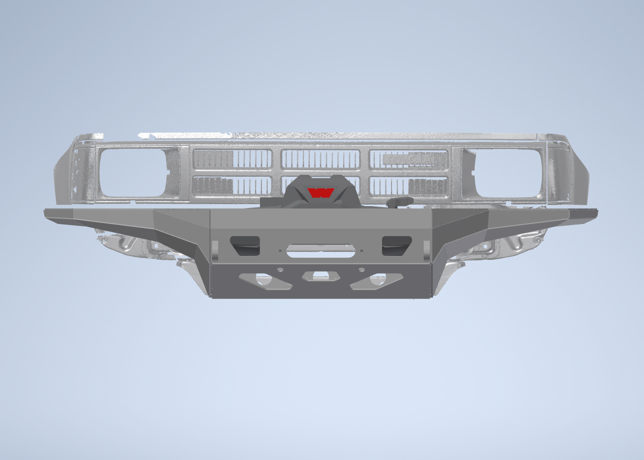 1984-1989 4Runner/Pickup Front Bumper Manufacturing Drawings Coming Soon