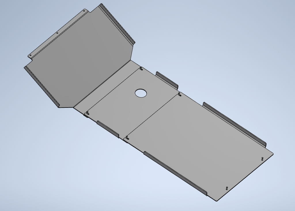 2000-2006 Tundra Skid Plates Shipped via SendCutSend